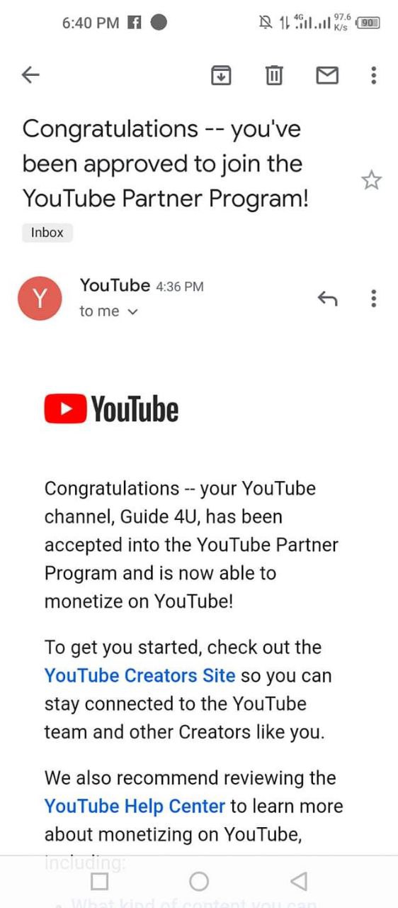 Buy Monetize YouTube Channel